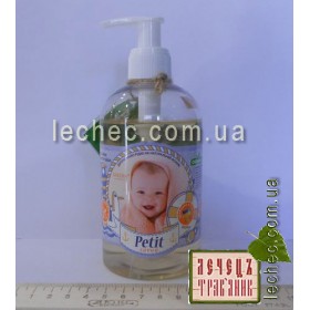 Жидкое детское мыло на натуральной основе для рук и тела Петит савон