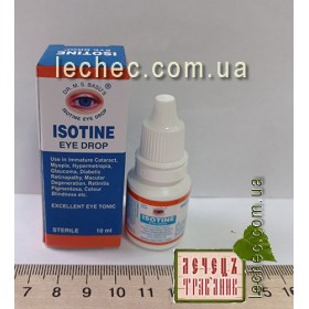 Глазные капли «Isotine»